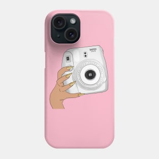 Instax white Phone Case