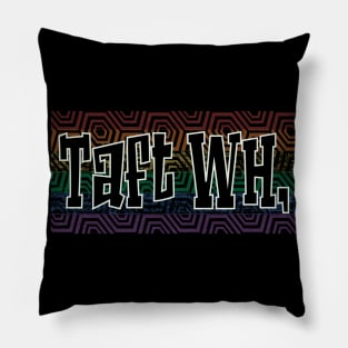 LGBTQ PATTERN AMERICA TAFT Pillow