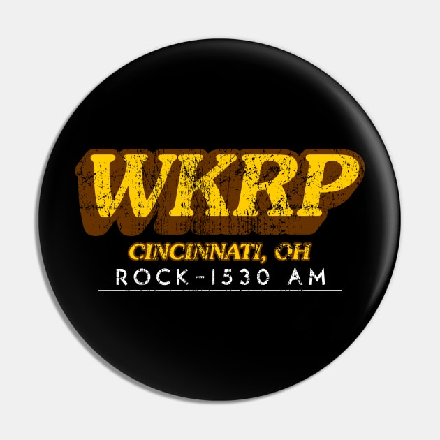 Vintage Wkrp Radio Pin by Triggers Syndicate