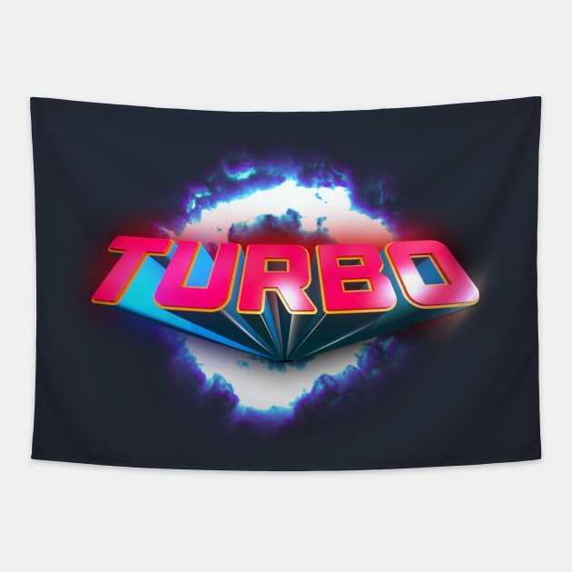 Turbo Blast Tapestry by JHdesign