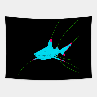 Blacktip reef shark Carcharhinus melanopterus Tapestry