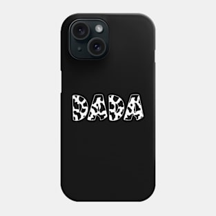 Dada Cow Print Cow Pattern Father Day Phone Case