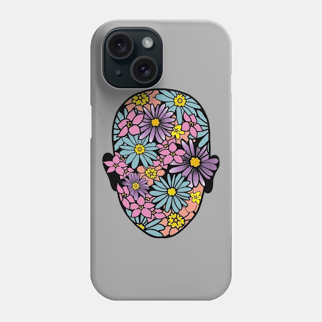 Plants on my Mind, Dreaming of Flowers, Plant Lover, Field of Flowers Phone Case by Tenpmcreations