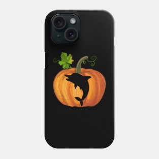 Dolphin in pumpkin Phone Case