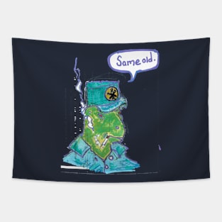 Every Day Dinosaur: Same Old, hh5art Tapestry