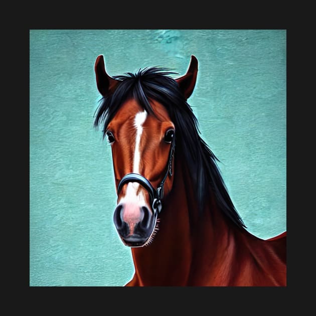 Beatiful horse by artsyworldart