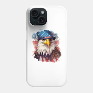 Cool American Eagle Portrait #2 Phone Case