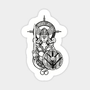 Valkyrie viking Magnet