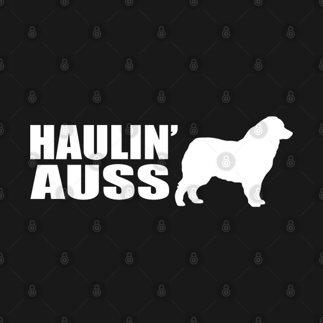 HAULIN' AUSS  (WHITE) by danchampagne