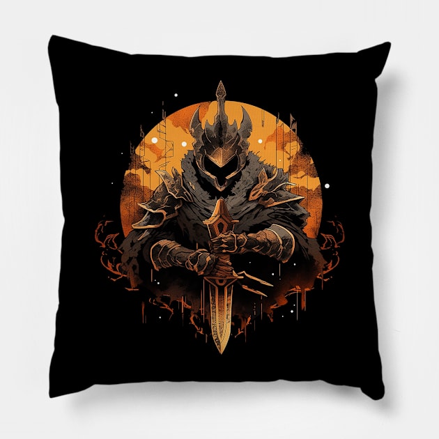 dark soul Pillow by dorapeterx