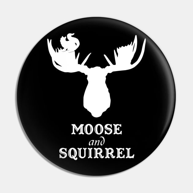 Supernatural Moose Pin by OutlineArt