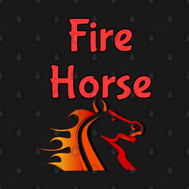 Fire Horse by Ray Nichols