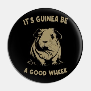 Urban Canine CGuinea Pig Delight It's Guinea Be A Good Wheek Pin