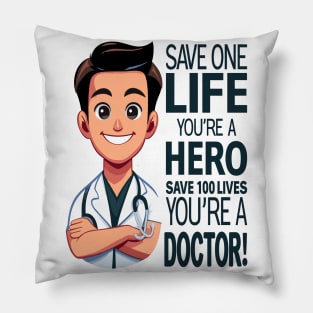 Hero to Healer Pillow