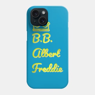 3 Kings of The Blues Phone Case