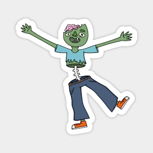 Zombie Fun Magnet