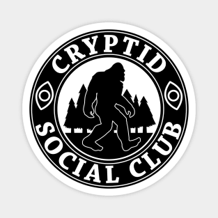 Cryptid Social Club - Monochrome Magnet