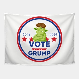 Vote Grump Tapestry