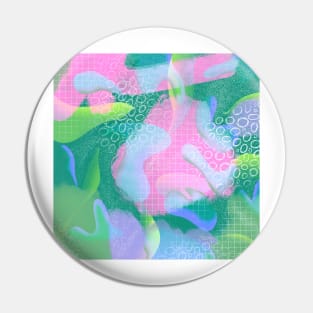 Abstract art Pin