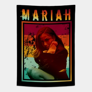 Mariah | Retro poster Tapestry