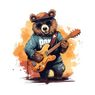 bear guitarist T-Shirt