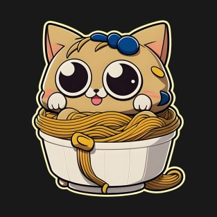 I Just Really Love Ramen - Cat Anime Kawaii japanese T-Shirt