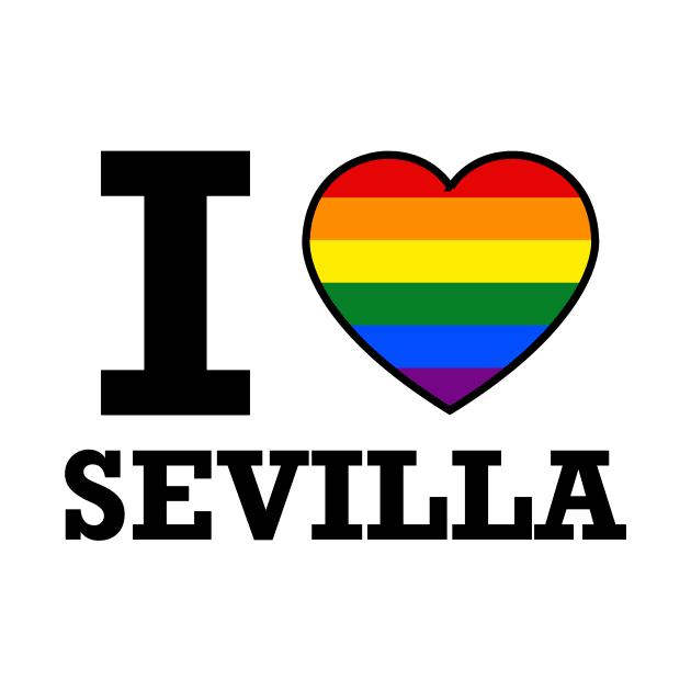 I LOVE SEVILLA GAY PRIDE by pikafelix