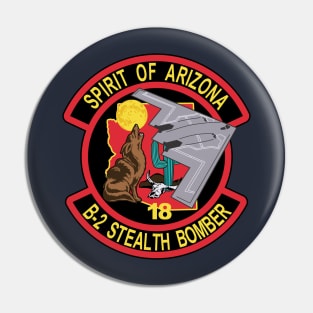 B-2 Stealth Bomber - Arizona Pin
