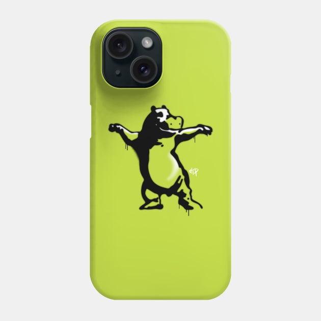 Hip Hippo Phone Case by pixelvision