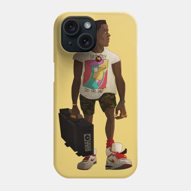 Radio Raheem Phone Case by Dedos The Nomad