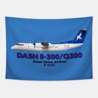 DeHavilland Canada Dash 8-300/Q300 - Great China Airlines Tapestry