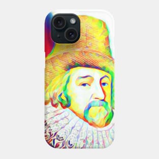 Francis Bacon Colourful Portrait | Francis Bacon Artwork 12 Phone Case