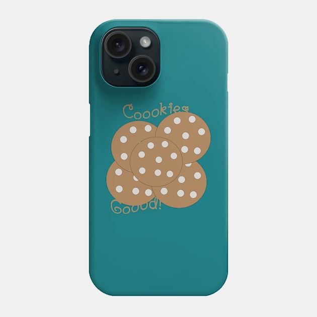 Cookies Goood! White Chocolate Phone Case by Aviana Designs