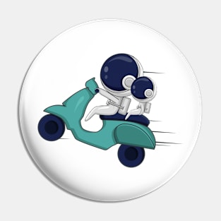 Astro and Scooter Pin