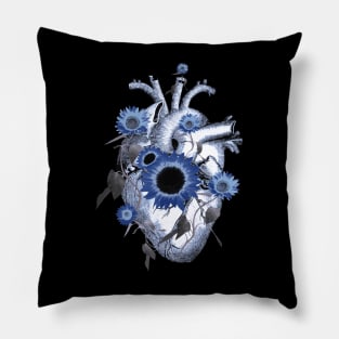 Floral heart 1 Pillow