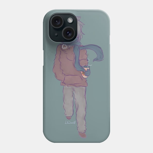 Hipster in Winter Phone Case by oh_shoot_arts