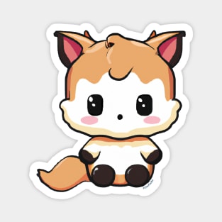 Fox Cow Cutie Magnet