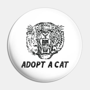Adopt a Cat - Tiger Pin