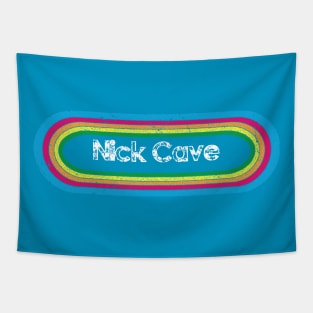 nick cave ll rainbow retro Tapestry