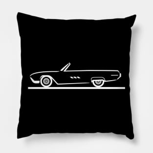1963 Ford Thunderbird Convertible Pillow