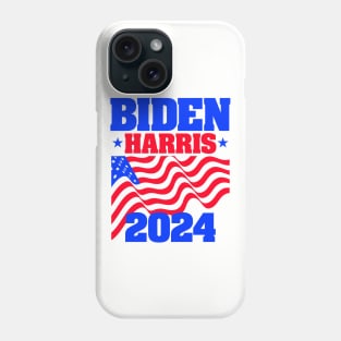 Biden-Harris 2024 for Light Backgrounds Phone Case