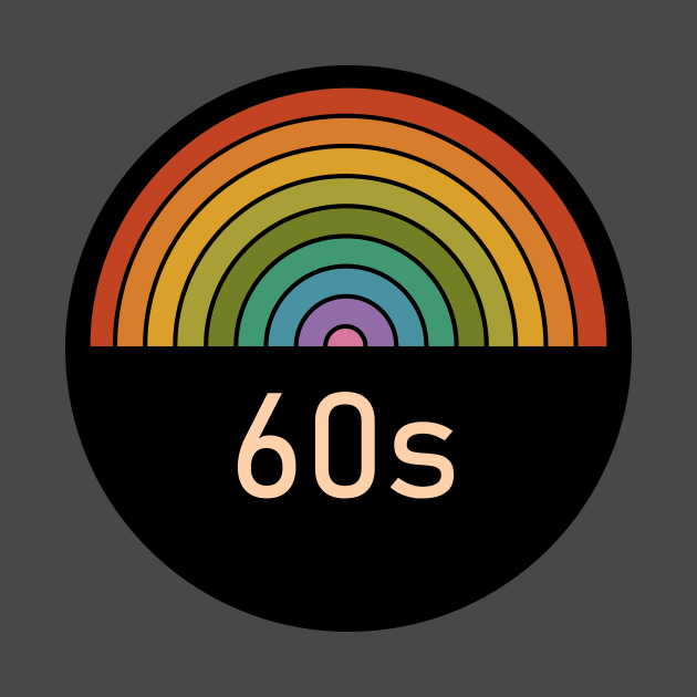 Retro rainbow 60s by YellowParty