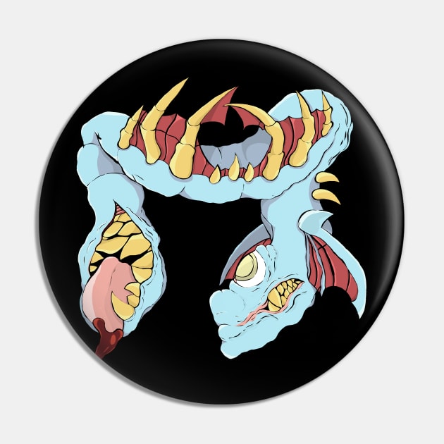 Wyrm of Woe Pin by PoesUnderstudy