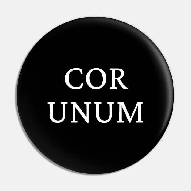 Cor unum Pin by Word and Saying