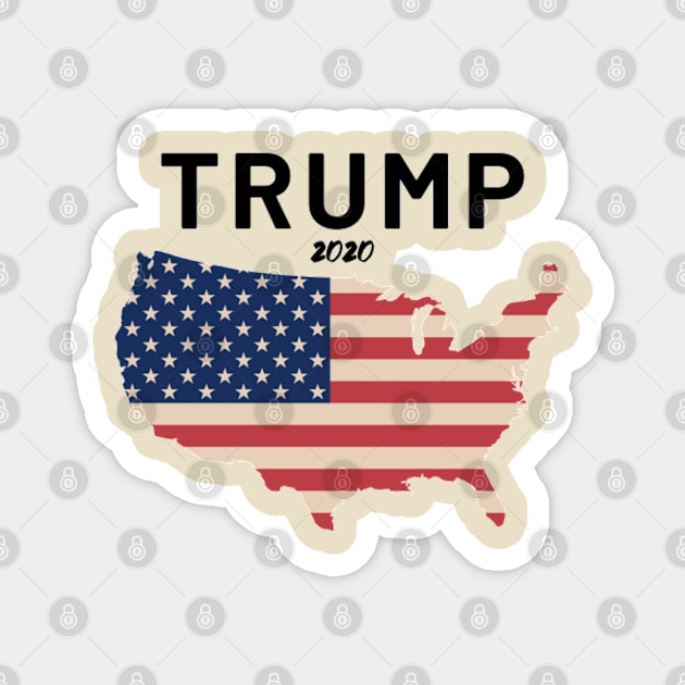 Trump 2020 President Magnet by 9 Turtles Project