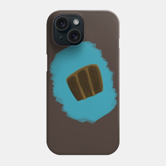 Chocolate Cake Phone Case by tesiamarieart