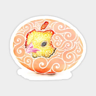 Spring Chicken Magnet