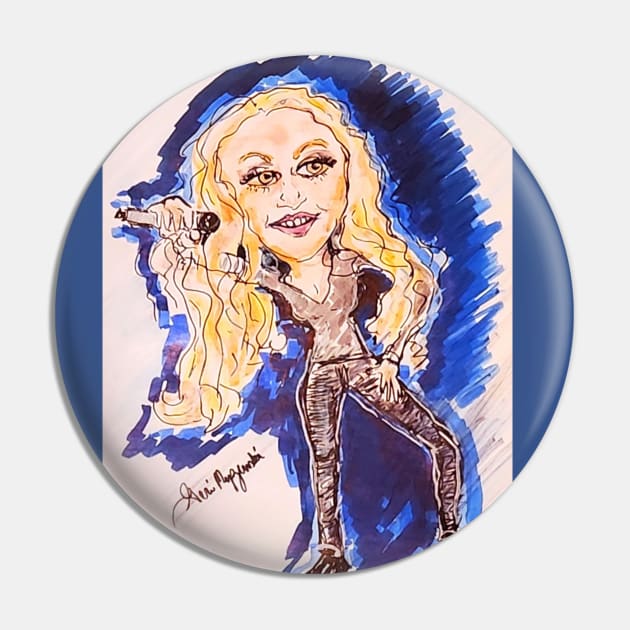 Carrie Underwood Pin by TheArtQueenOfMichigan 