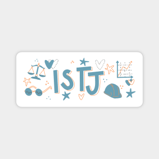 ISTJ The Logistician Myers-Briggs Personality MBTI by Kelly Design Company Magnet