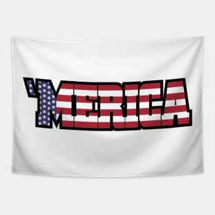 'Merica / America / USA / US Flag 'Merica Tapestry